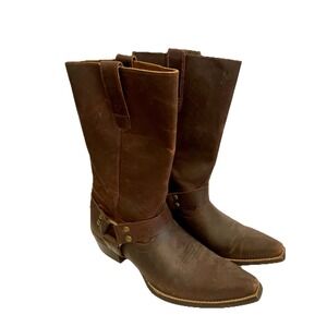 Ariat Boots  Men's 7B  Brown Leather Cowboy Western Pointed Toe